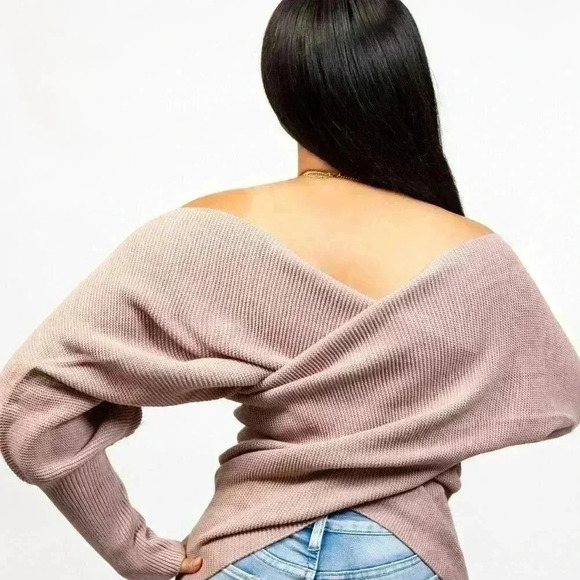 So Over You Off Shoulder Sweater - Picture 3 of 3